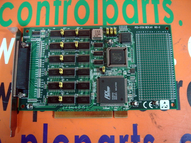 ADVANTECH PCI-1751 - PLC DCS SERVO Control MOTOR POWER SUPPLY IPC ROBOT